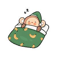 Tired Night Sticker