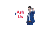 Question Ask Sticker by onekeyvisa
