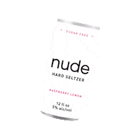 Usa Canada Sticker by Nude Beverages