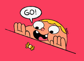 Candy Go GIF by Buuuilustraciones
