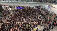 'Do You Hear The People Sing?' - Crowd Performs Les Mis Song at Hong Kong Airport Protest