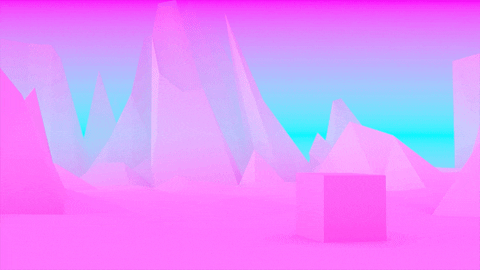 3d pink GIF by myles.