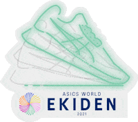 Run Running Sticker by ASICS