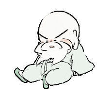 bokjanggun sleep 잠 복장군 bokjanggun Sticker
