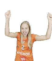Happy Dance Sticker by NUCVolleyball