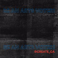 Create_CA art vote creative california GIF