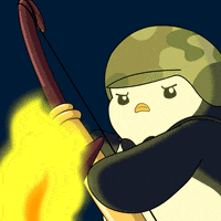 War Fight GIF by Pudgy Penguins