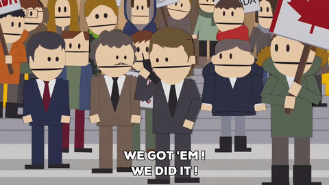 canada dancing GIF by South Park 