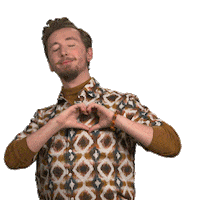 Heart Reaction Sticker by Beauty and the Geek Australia