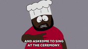 pleased chef GIF by South Park 