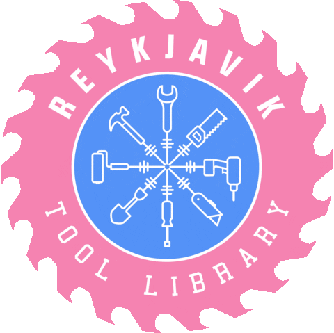 iceland tools Sticker by Reykjavik Tool Library