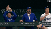 Texas Rangers Wow GIF by MLB