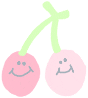 mushymaggots かわいい cherry 可愛い イラスト Sticker
