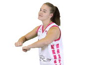 FoA_Naiset basketball koris naisten korisliiga basketball player Sticker