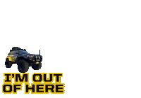 Car Im Out Sticker by Mickey Thompson Tires