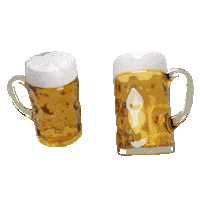 Beer Cheers Sticker by shore_software