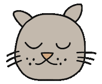 Cat Emoji Sticker by Thank You Coffee