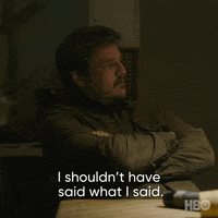 Sorry Pedro Pascal GIF by HBO