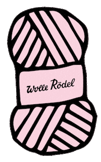 Wolle Garn Sticker by idee. Creativmarkt
