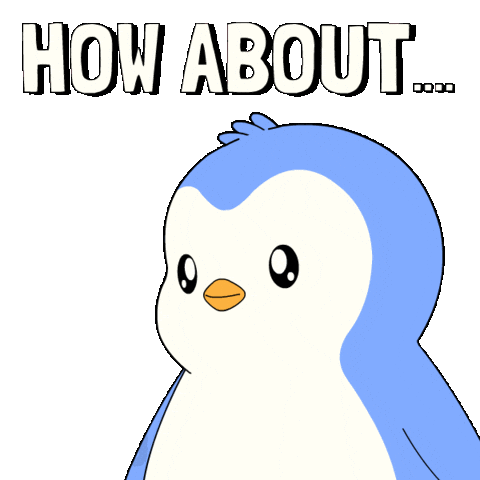 No Go Penguin Sticker by Pudgy Penguins