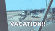 jinyoung_vava vacation trip airplane 여행 GIF