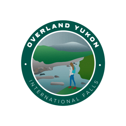 Hike Exploreyukon Sticker by Overland Yukon