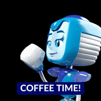 Good Morning Coffee GIF by Blue Studios