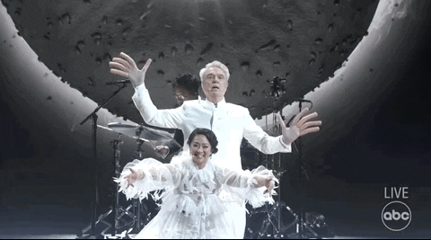 David Byrne Oscars GIF by The Academy Awards
