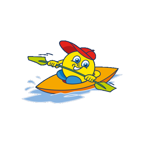 Kanu Kajak Sticker by WiegederSchweiz