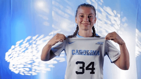 North Carolina Soccer GIF by UNC Tar Heels