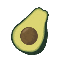 Avocado Yvonne Sticker