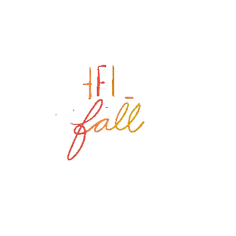 Typography Fall Sticker by Matador Network