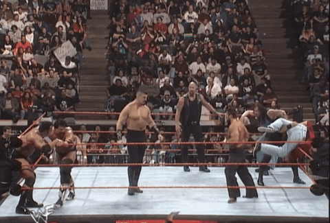 Royal Rumble Endless Loop GIF by Leroy Patterson