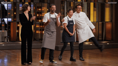 Andy Allen Clap GIF by MasterChefAU