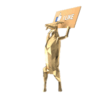 3D Gold Sticker by Premium-Goats