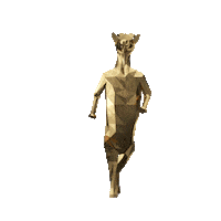 3D Gold Sticker by Premium-Goats