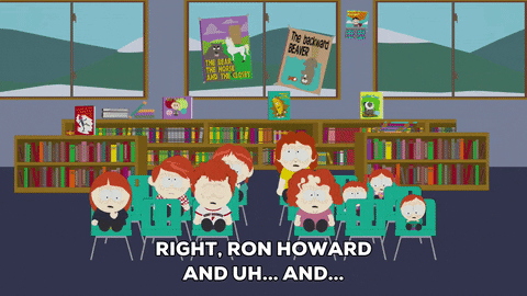 ron howard school GIF by South Park 