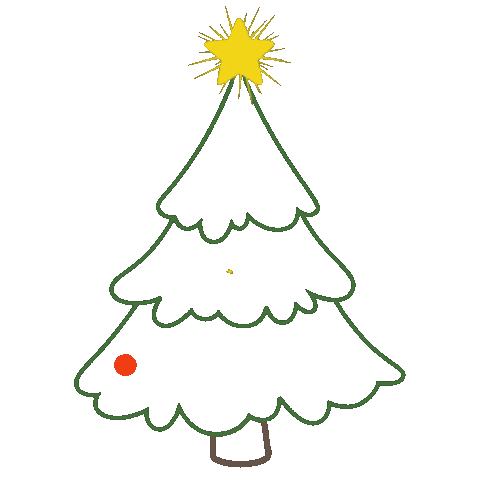 Happy Merry Christmas Sticker