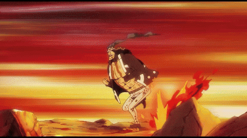 giesoncacho giphyupload running one piece kuma GIF