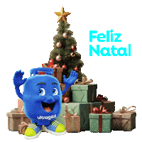 Christmas Gift Sticker by Ultragaz