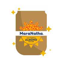 Almond Butter Almonds Sticker by MaraNatha Nut Butters