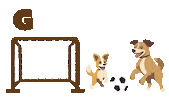 Dog Soccer Sticker by Underdog
