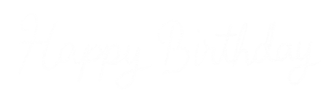 Happy Birthday Sticker