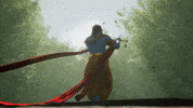 Radha Krishna Peace GIF