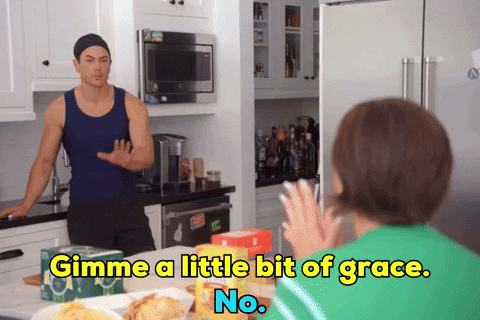 Okay_Decision no gimme a little bit of grace GIF