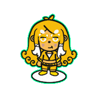 Happy Girl Sticker