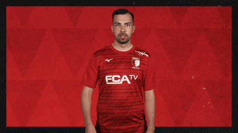 Fc Augsburg Football GIF by Bundesliga
