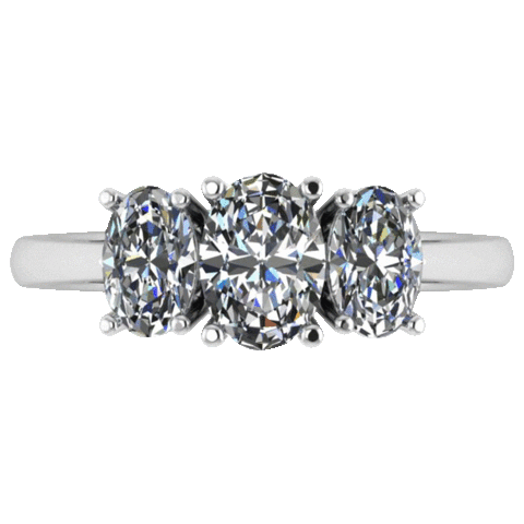 GrandDiamonds engaged engagement ring trilogy i said yes Sticker