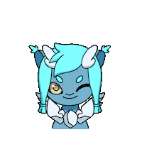 Happy Wink Sticker by kryptomon