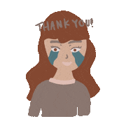 Thank You So Much Love Sticker